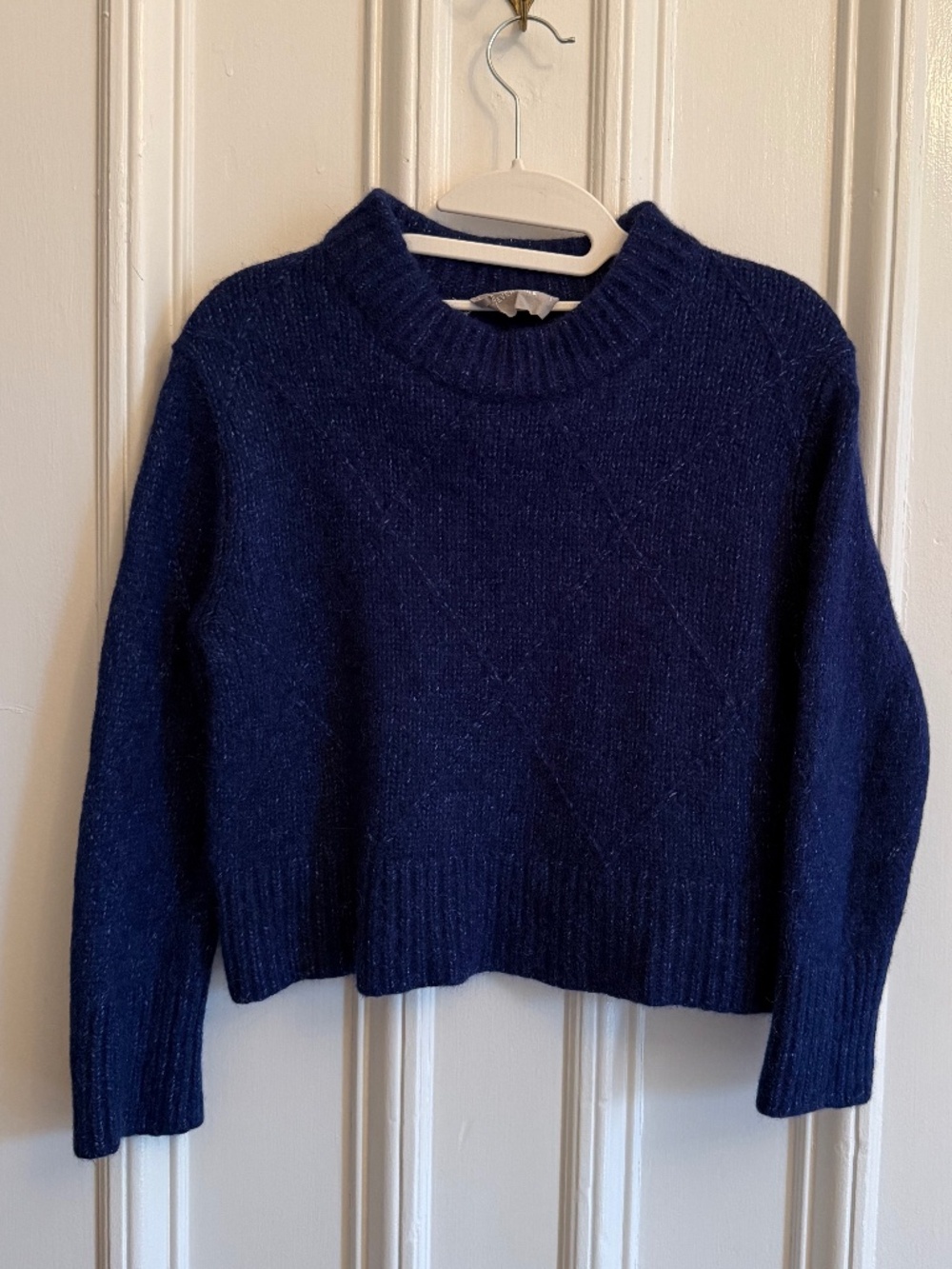 Everlane Women's Merino Wool Crewneck Sweater - Royal Blue - Size S